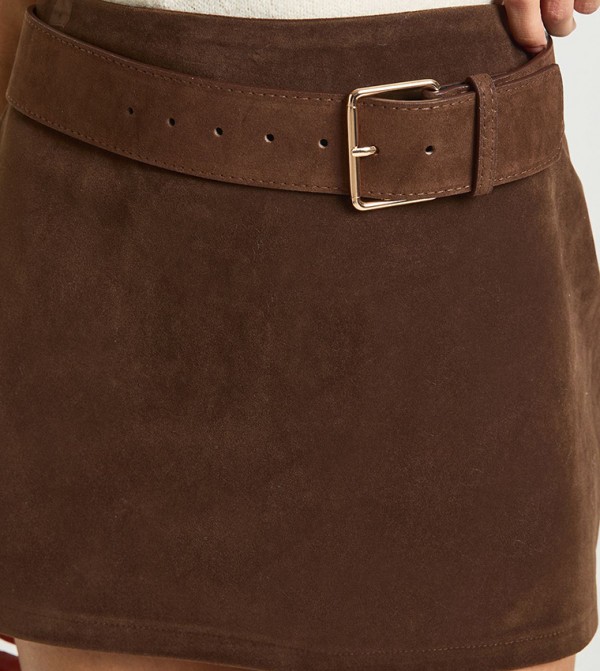 boohoo  Belts - Brown Non Leather Belts