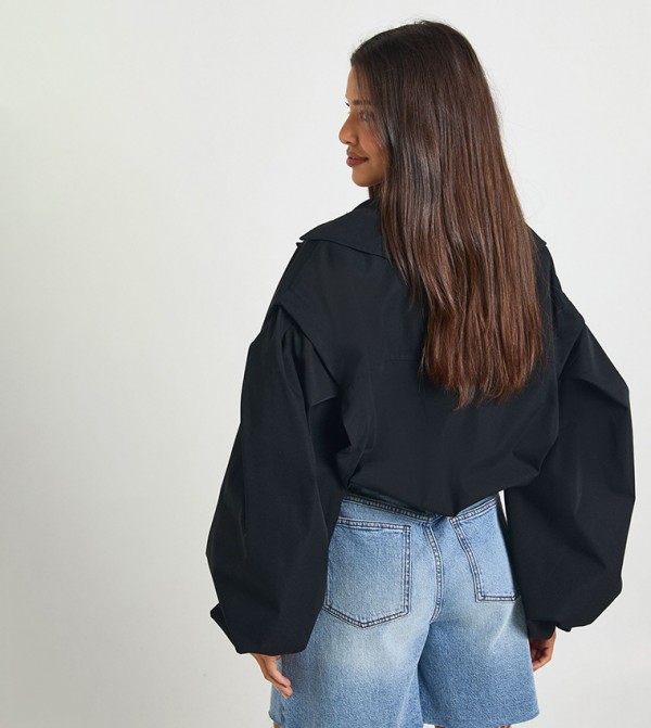 بوهو جاكيتات ومعاطف - أسود جاكيتات كاجوال