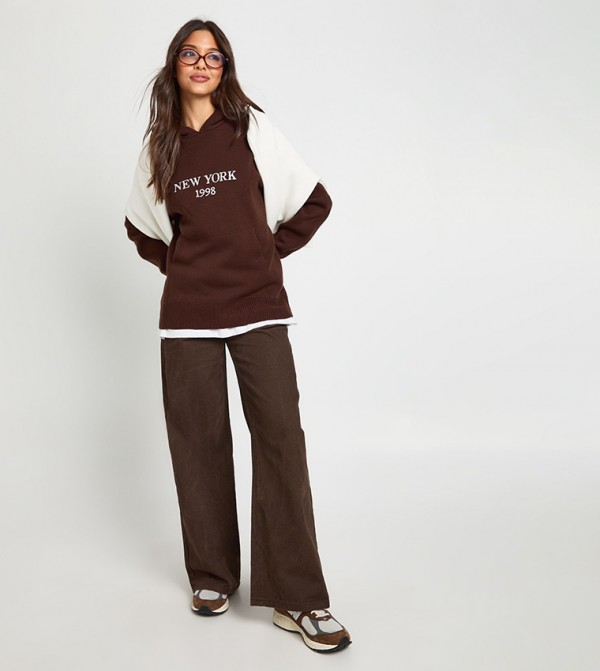 بوهو ملابس - بني هودي