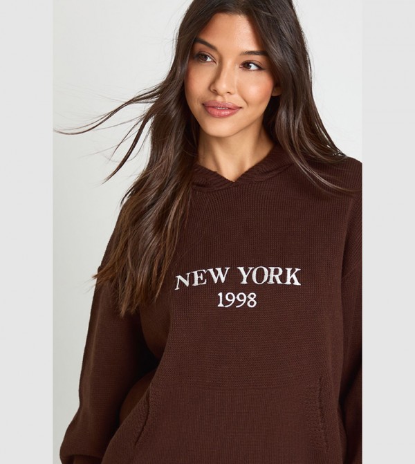 بوهو ملابس - بني هودي