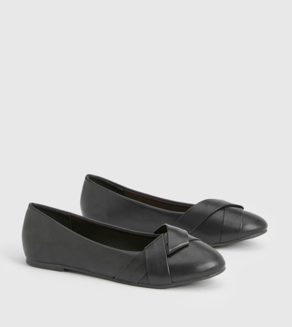boohoo  Ballerinas - Black undefined