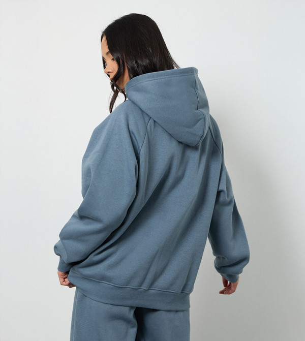 بوهو  هودي - رمادي هودي