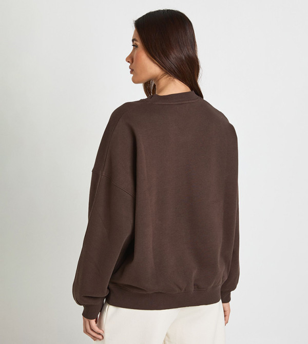 boohoo boohoo - Brown Sweatshirts