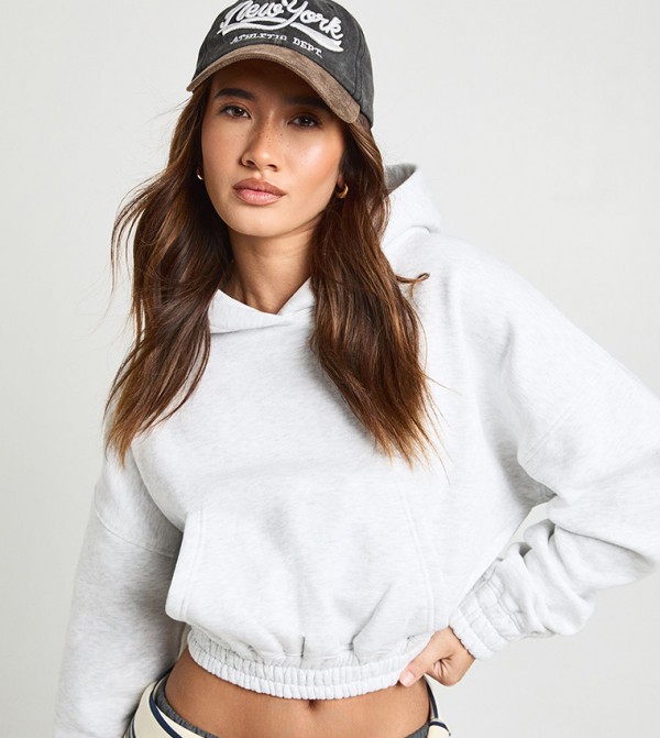 boohoo  - Ash Grey Hoodies