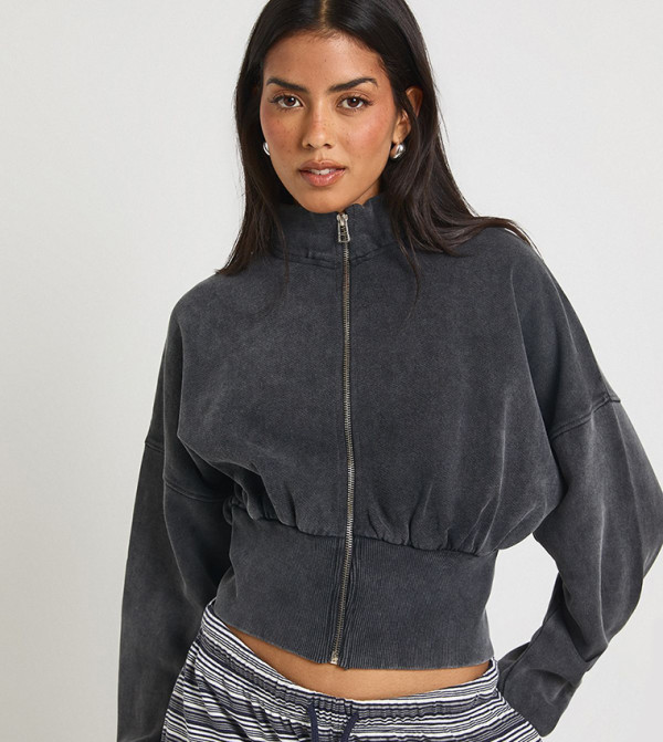 بوهو  جاكيتات ومعاطف - فحمي جاكيتات كاجوال