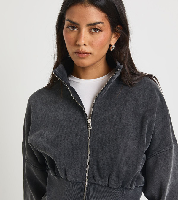 بوهو  جاكيتات ومعاطف - فحمي جاكيتات كاجوال