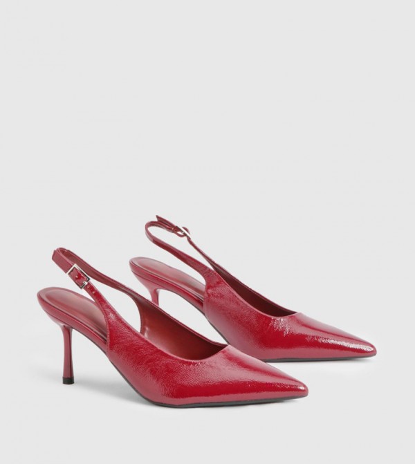 boohoo  Shoes - Red Pumps