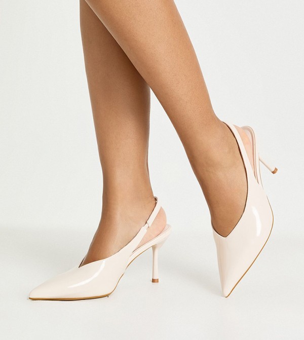 boohoo  Shoes - Ecru Pumps