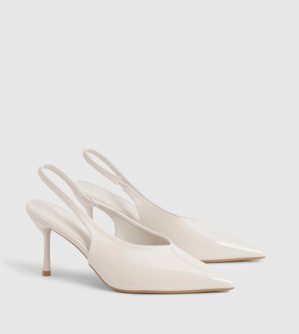 boohoo  Shoes - Ecru Pumps