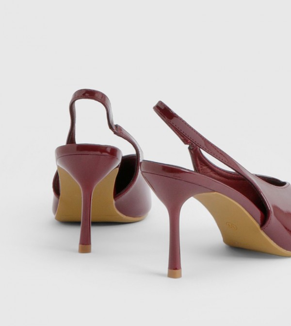 boohoo  Shoes - Burgundy Pumps