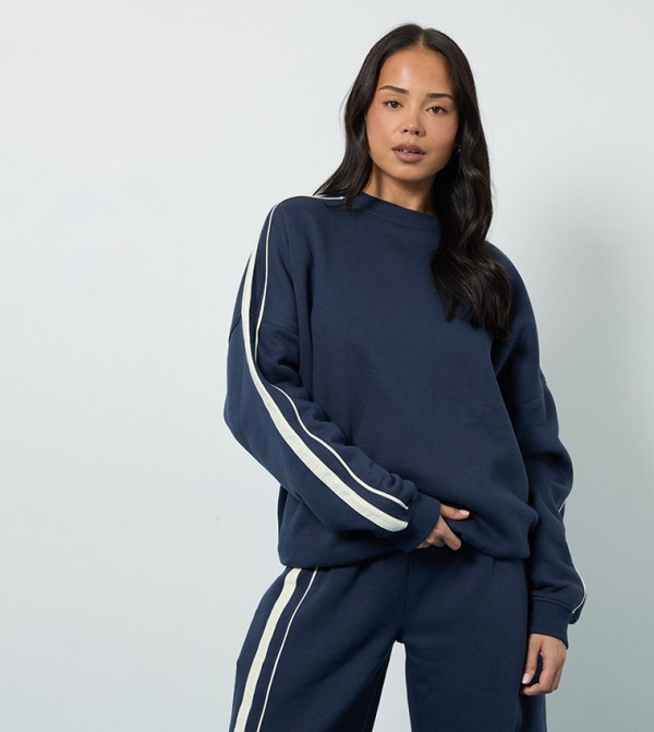 بوهو ملابس - كحلي بلوزات