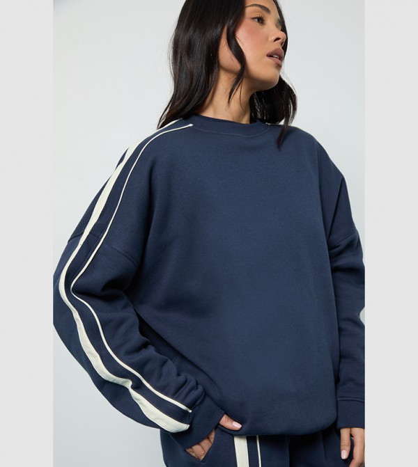 بوهو ملابس - كحلي بلوزات