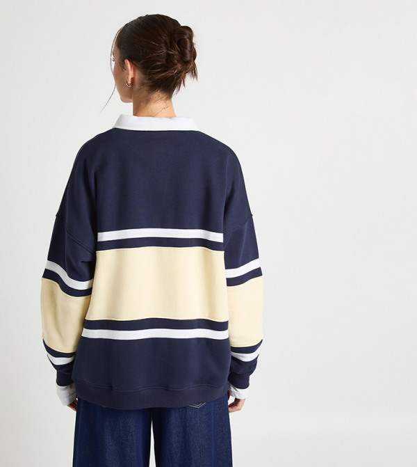 boohoo boohoo - Navy Sweatshirts