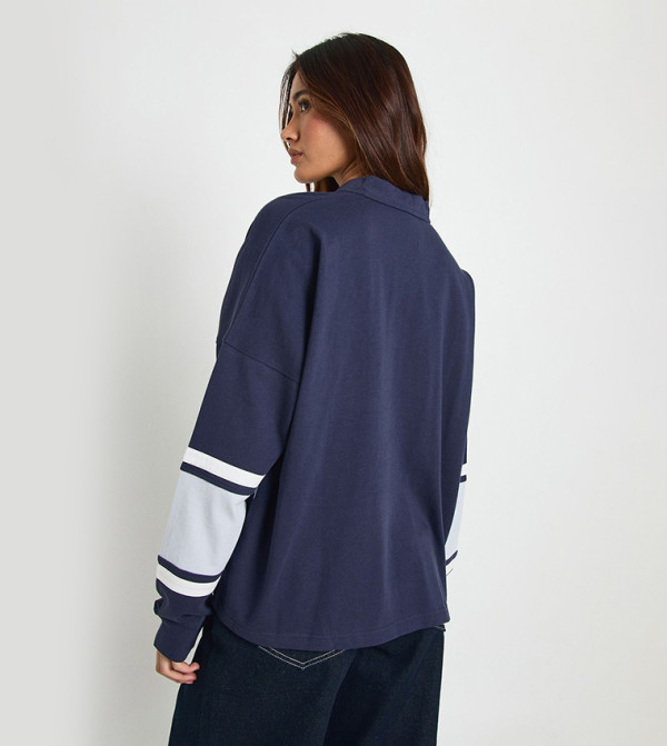 boohoo  Clothing - Navy Polo T-shirts