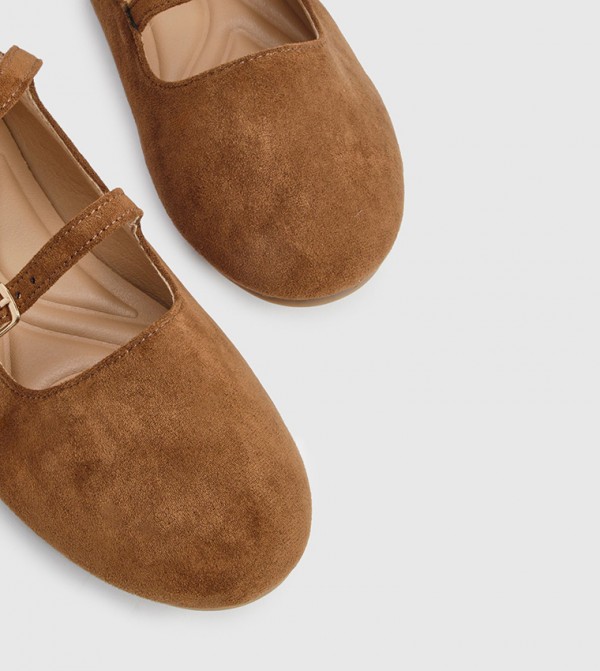 boohoo  Shoes - Brown Mary Janes