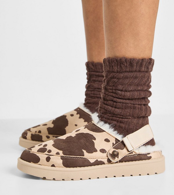 boohoo Shoes - Brown Casual Slip-ons