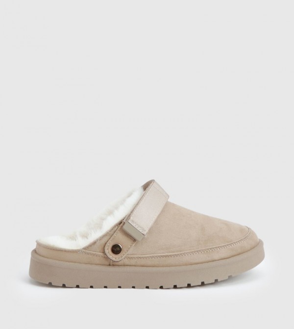 boohoo - Beige Casual Slip-ons