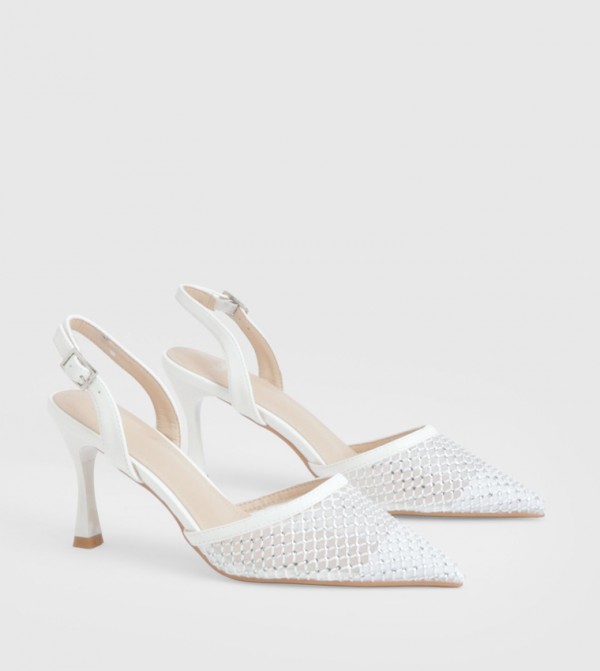 boohoo  Shoes - White Pumps