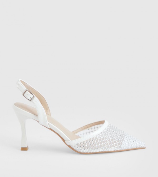 boohoo  Shoes - White Pumps