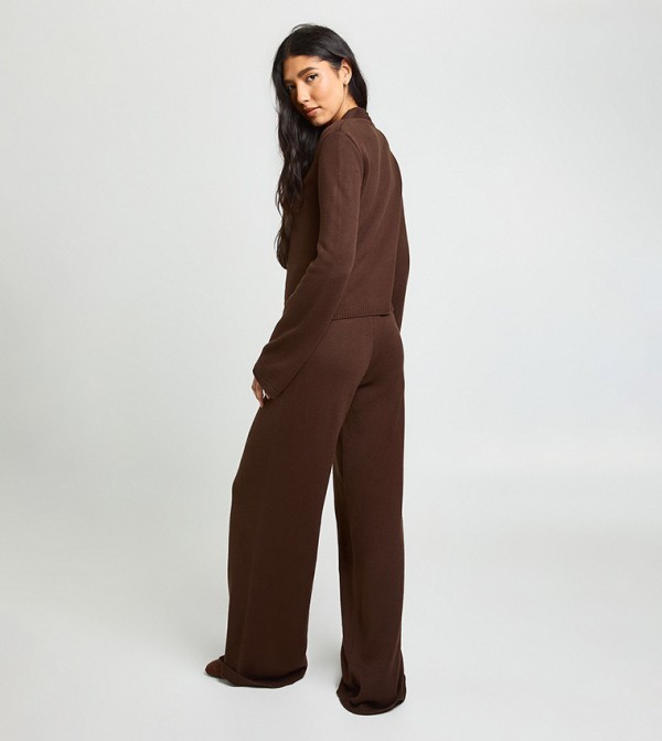 boohoo boohoo - Brown Co-Ord Set