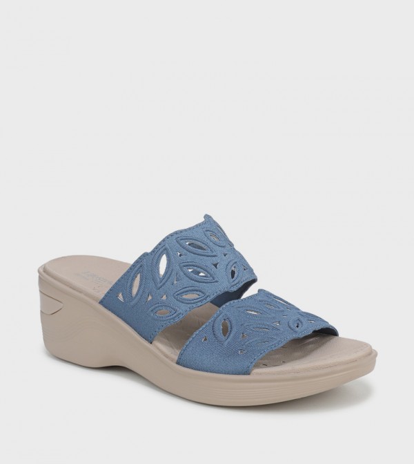 Bzees Bzees - Blue Wedges