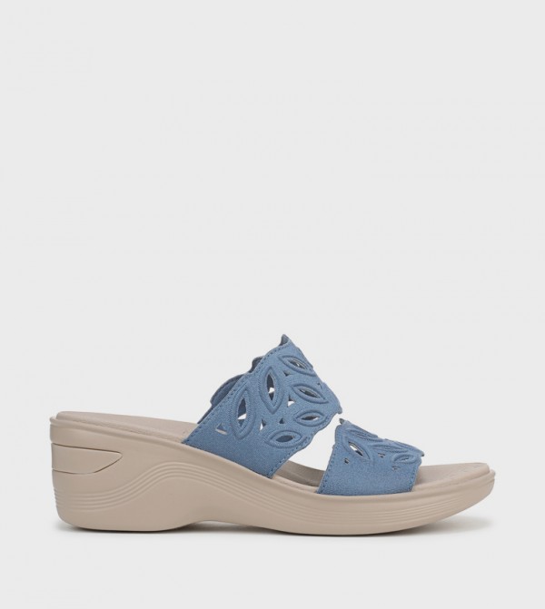 Bzees Bzees - Blue Wedges