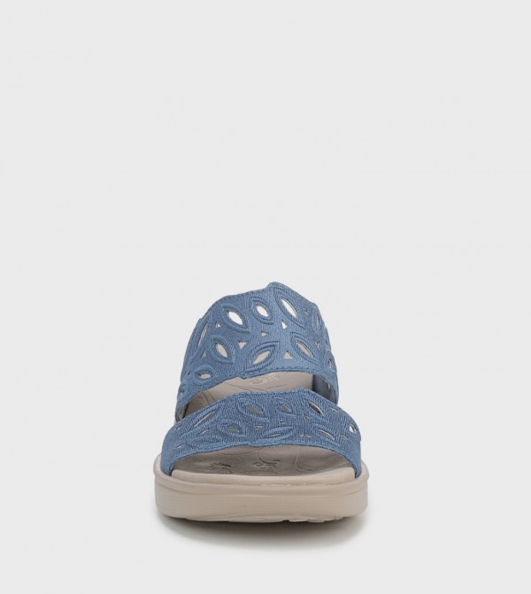 Bzees Bzees - Blue Wedges