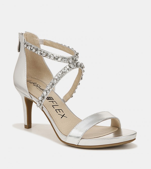 Life Stride Life Stride - Silver Heeled Sandals