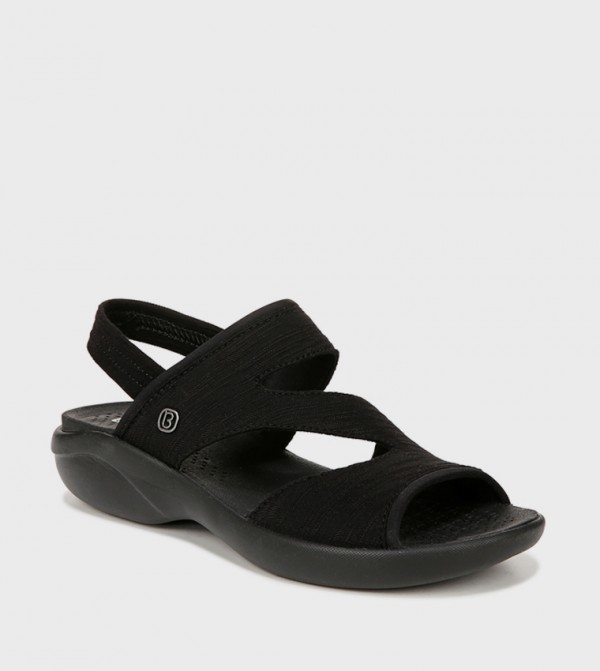 Bzees Bzees - Black Flat Sandals