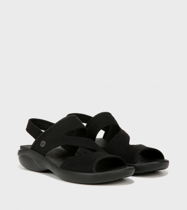Bzees Bzees - Black Flat Sandals
