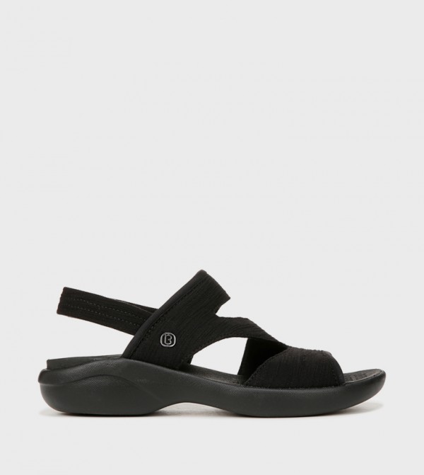 Bzees Bzees - Black Flat Sandals