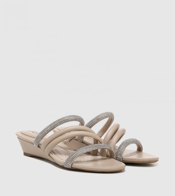 Life Stride Life Stride - Beige Flat Sandals