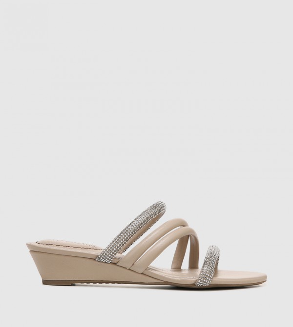 Life Stride Life Stride - Beige Flat Sandals