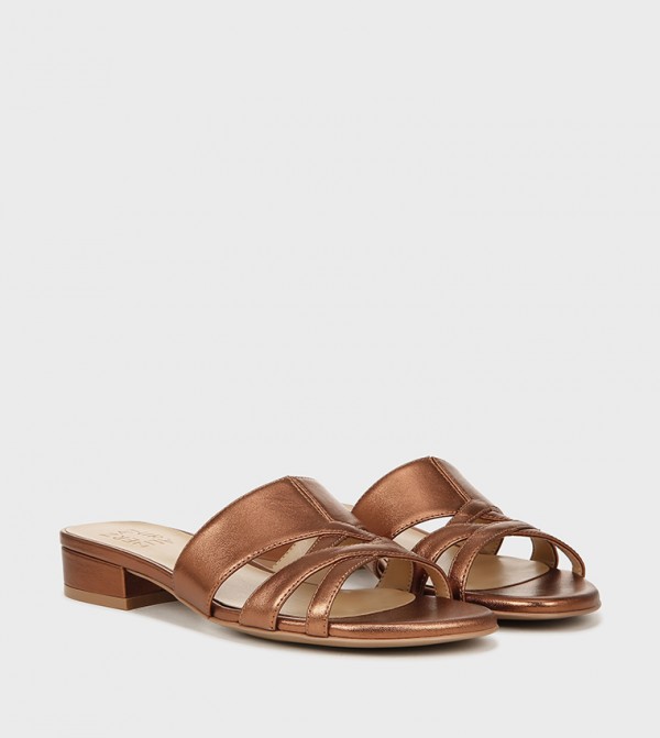Naturalizer  - Bronze Heeled Sandals