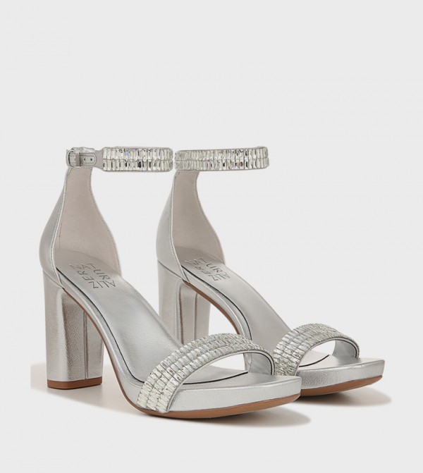 ناتشيراليزر  - فضي Block Heels