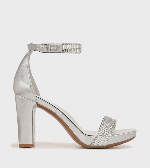 ناتشيراليزر  - فضي Block Heels