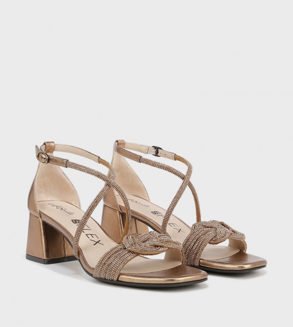 ناتشيراليزر ناتشيراليزر - برونزي  Block Heels