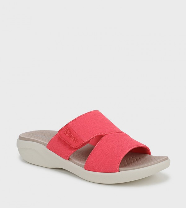 بيزيس بيزيس - لون مرجاني  Flat Sandals