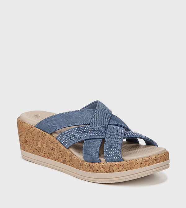 ناتشيراليزر ناتشيراليزر - أزرق Wedge Sandals