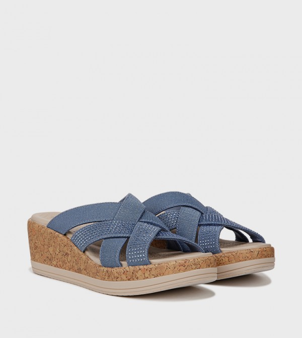 ناتشيراليزر ناتشيراليزر - أزرق Wedge Sandals
