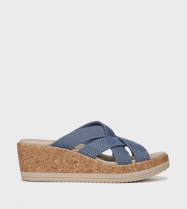 ناتشيراليزر ناتشيراليزر - أزرق Wedge Sandals