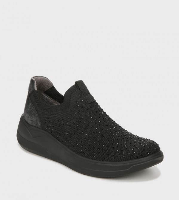 Bzees Bzees - Black Casual Slip-ons