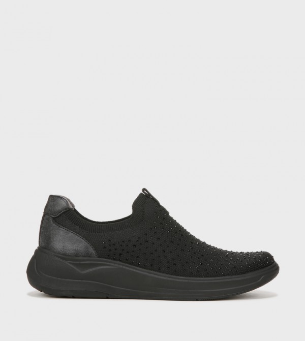 Bzees Bzees - Black Casual Slip-ons