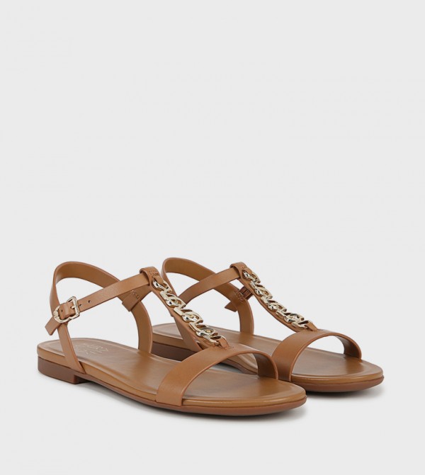 Naturalizer Naturalizer - Tan Flat Sandals