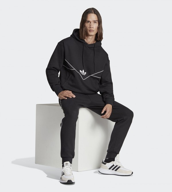Adidas Adidas - Black Hoodies & Sweatshirt