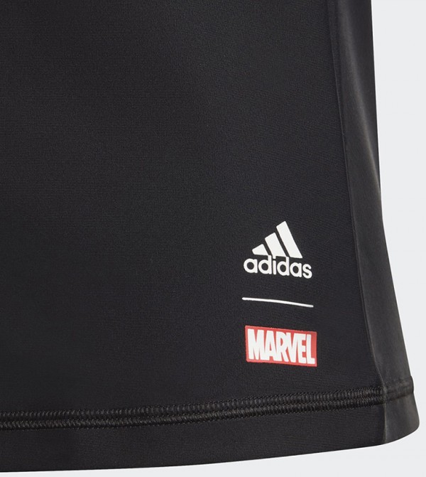 Adidas Swim Wear - Black Legged Swimsuit