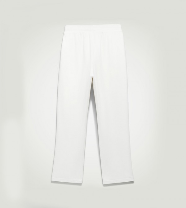 Adidas  Casual Pants - White Casual Pants
