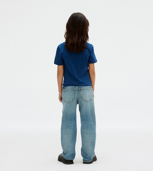 كالفين كلاين كالفين كلاين - أزرق تي شيرتات