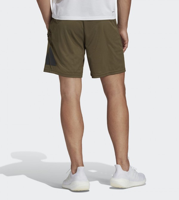 Adidas Adidas - Brown Active Shorts