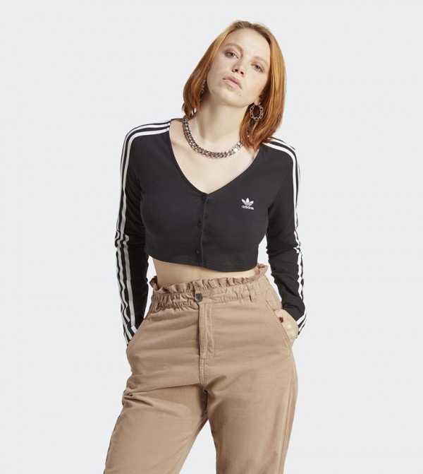 Adidas  Sportswear - Black Tops & Blouses